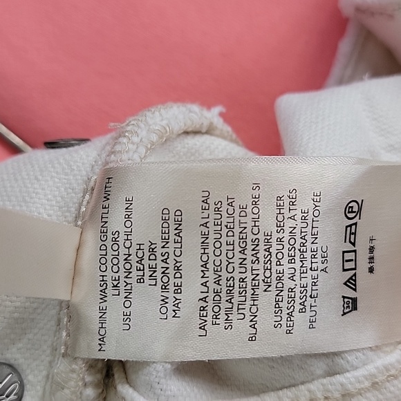 We The Free Love Alive Boyfriend Jeans Patchwork Dye Carpenter Pants Sz 28 - Picture 11 of 16